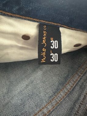 Nudie Jeans Men's Light Blue Denim